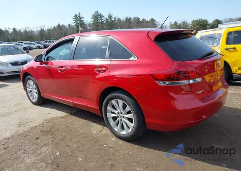 2014 Toyota Venza Le из США, поврежденный, VIN 4T3BA3BB8EU060407